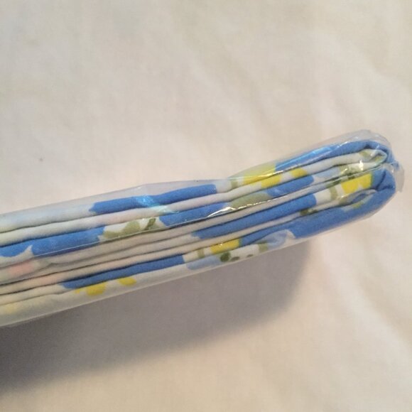 Vintage Sears 70's Misty Garden Pillowcases Muslin One Pair In Package 20" x 26" - Picture 3 of 3